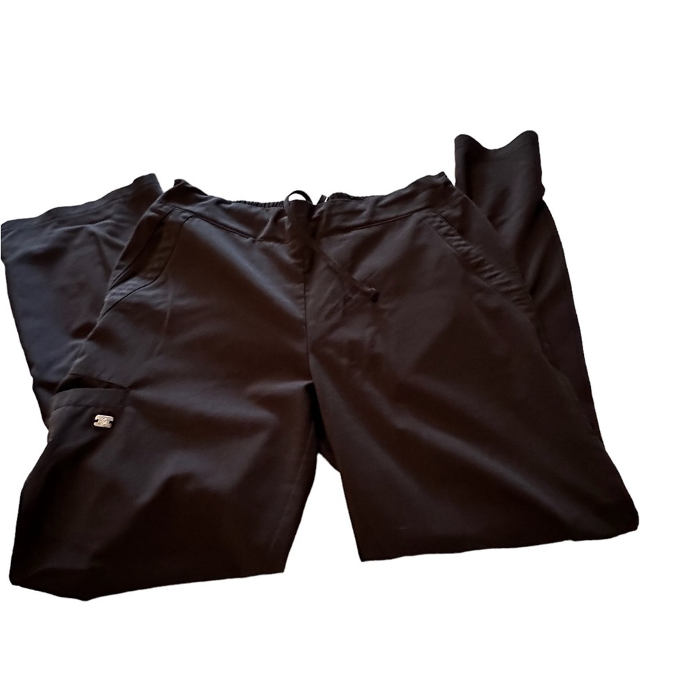 Barco Greys Anatomy scrub pants , black ,size petite medium